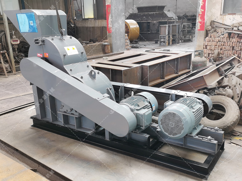 46小型雙級粉碎機發往山東圖片_破碎青石