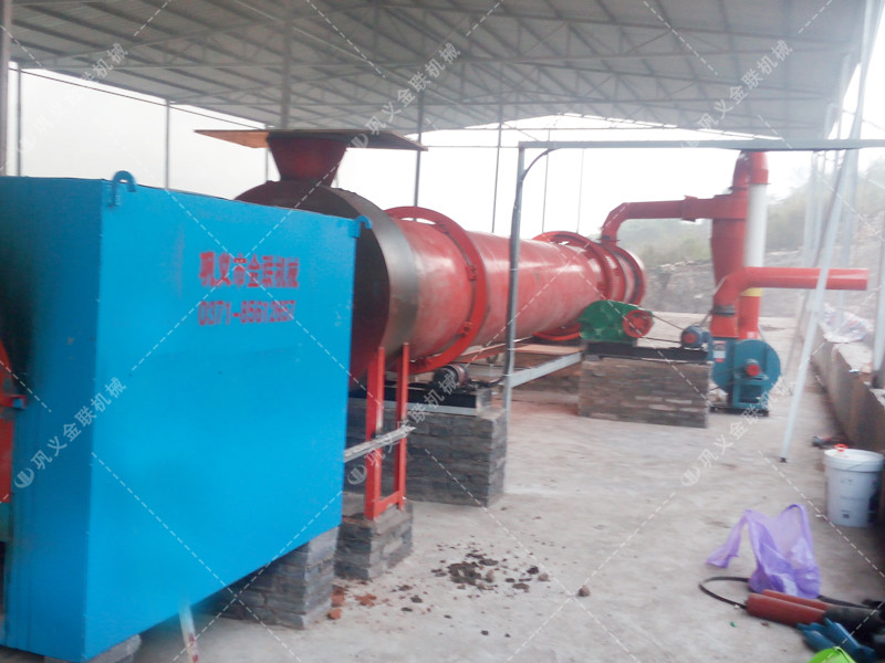 沙子烘干機生產現場 沙子烘干機生產現場